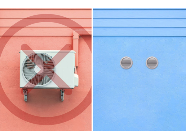 Sinclair ASM-12BI Monoblock-Klimagerät 3,5 kW Kühlen & Heizen Raumgröße 35 - 40 m² WiFi R32