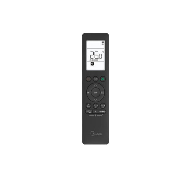 Midea Solstice EZB-09RD6-I black Wandgerät | Raumgröße 25 - 30 m² | WiFi | 2.6 kW | 2.9 kW | R32