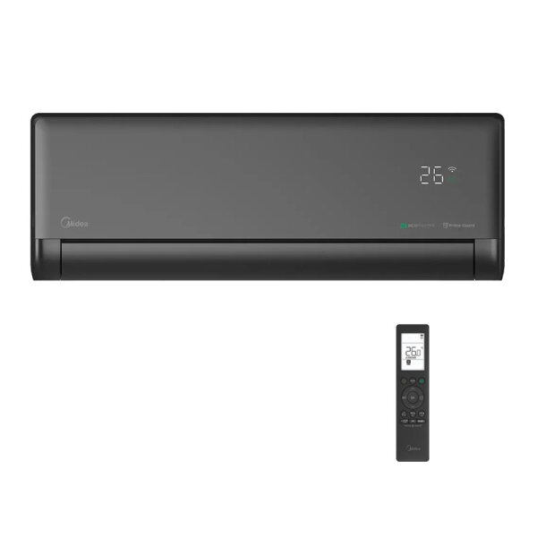 Midea Solstice EZB-18RD6-I black Wandgerät | Raumgröße 50 - 55 m² | WiFi | 5.0 kW | 5.4 kW | R32