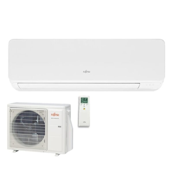 Fujitsu Set ASEH12KGTG + AOEH12KGCG Wandgerät Deluxe 3,4 kW | Raumgröße 35 - 40 m² | R32