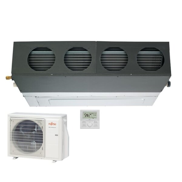 Fujitsu Set Kanalgerät eco Silent 12,1 kW - ARXG 45KMLA + AOEG 45KBTB R32 Klimaanlage