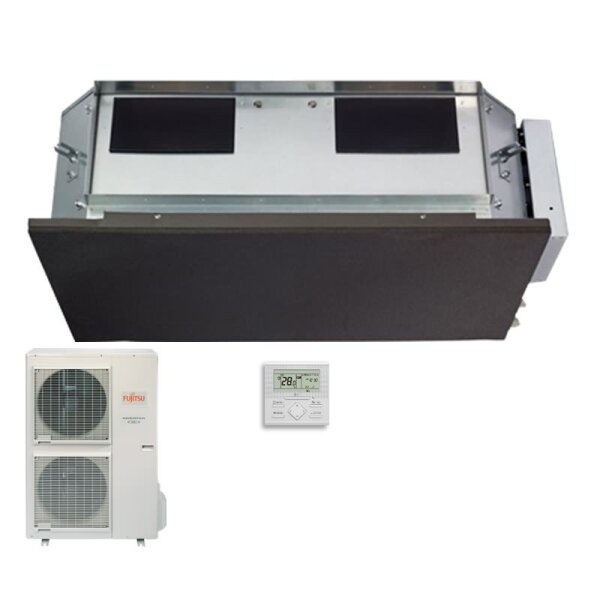 Fujitsu Set Kanalgerät eco 13,4 kW - ARXG 54KHTB + AOEG 54KBTB Hohe Pressung R32 Klimaanlage