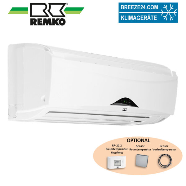 Remko Wandgerät 3,7 kW - WLT 40 EC Kaltwasser-Wandgeräte Gerät mit 2-Wege-Ventil