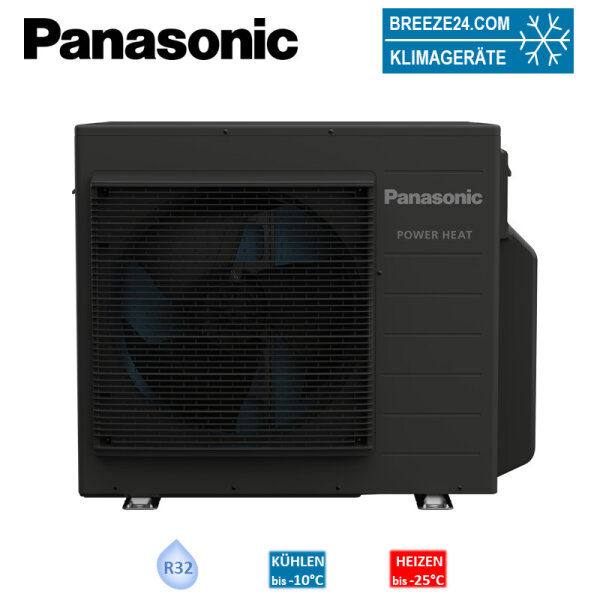 Panasonic CU-3Z75ABEC 7,5 kW Multi-Split Außengerät für 3 Inneneinheiten | R32 | Power Heat