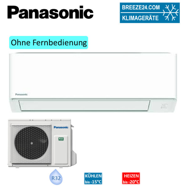 Panasonic Set S-2545PK4E + U-36PZH3E5 Wandgerät PACi NX Elite 3,6 kW - Raumgröße 35 - 40 m² R32