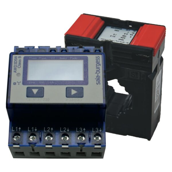 Mitsubishi Dreiphasiger Energiezähler inkl. Messwandler EZMBW-100