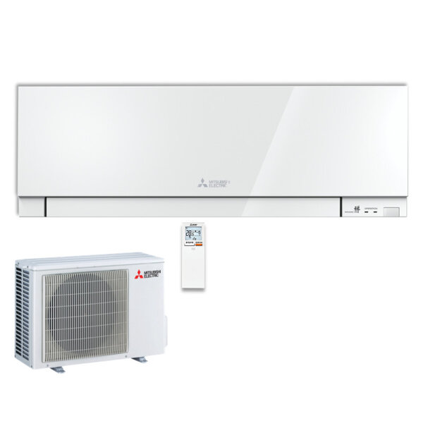 Mitsubishi Electric Set Wandgerät Premium 2,5 kW - MSZ-EF25VGKW + MUZ-EF25VG WiFi 20 - 25m² | R32