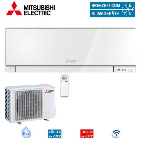 Mitsubishi Electric Set Wandgerät Premium 4,2 kW - MSZ-EF42VGKW + MUZ-EF42VG WiFi 40 - 45 m² | R32