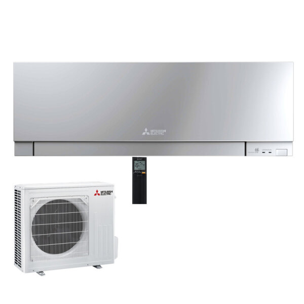 Mitsubishi Electric Set Wandgerät Premium WiFi MSZ-EF50VGKS + MUZ-EF50VG 5,0 kW | 50 - 55 m² | R32