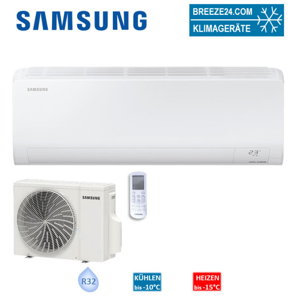 Samsung Set AIRISE Living AR50F24C1BHN + AR50F24C1BHX Wandgerät 6,5 kW Raumgröße 65 - 75 m² | R32