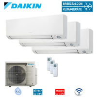 Daikin Set 3 Wandgeräte Perfera WiFi 3 X FTXM20A +...