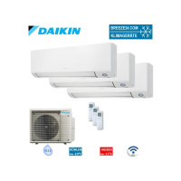 Daikin Set 3 Wandgeräte Perfera WiFi  FTXM20A + 2 x...