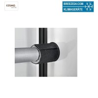 COSMO Rohrmanschette Klett,schwarz zur Dämmung von...
