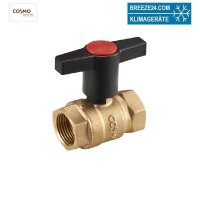 COSMO ORB Rotguss-Kugelhahn 1 1/4" mit Innengewinde