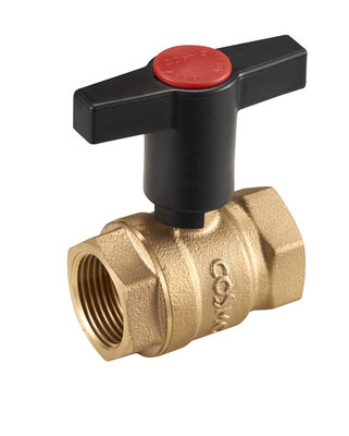 COSMO ORB Rotguss-Kugelhahn 1 1/2" mit Innengewinde