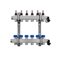 COSMO Standard Edelstahlverteiler 12 HK mit...