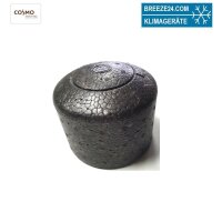 COSMO Stutzendämmkappen schwarz für unbenutzte...