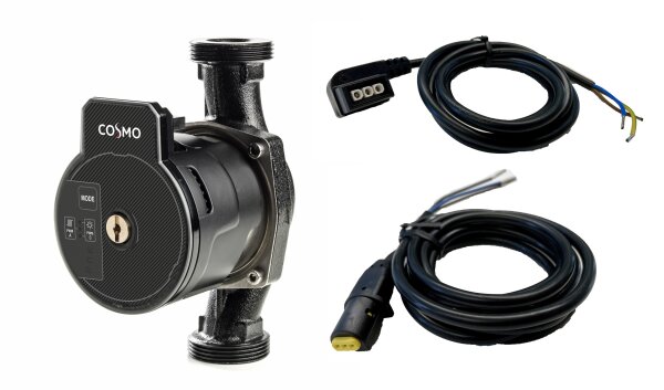 COSMO Hybridpumpe CP-HY DN15-75/130 mm mit PWM und Netzkabel