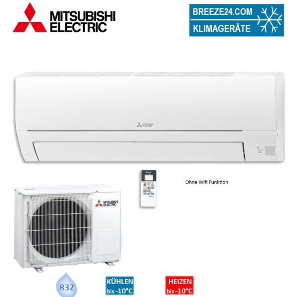 Mitsubishi Electric Set Wandgerät Basic 3,4 kW - MSZ-HR35VF + MUZ-HR35VF WiFi 1 Raum mit 35 - 40 m² #1