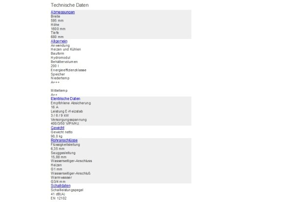Mitsubishi Electric ATW Split Speichermodul ERST20F-YM9E 200 Liter