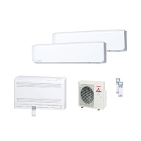 Mitsubishi Heavy Set 3 Wandgeräte SRK25ZS-WF +...