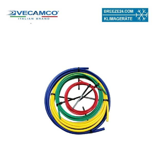 JAVAC Rohrbiege-Set (1/4"rot, 3/8"grün, 1/2"gelb, 5/8"blau)