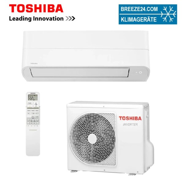 Toshiba Essento Set RAS-B13B2KV2G-E + RAS-13B2AVG-E2 /3,3 kW Raumgröße 30 - 35 m² | R32