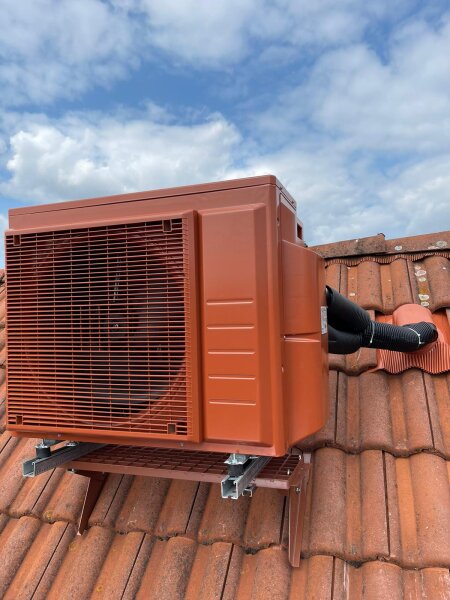 Sonderlackierung Außengerät RAL Töne