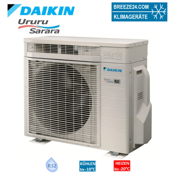 Daikin Außengerät 3,5 kW Ururu-Sarara RXZ35N für 1 Innengerät | 35 - 40 m² - R32