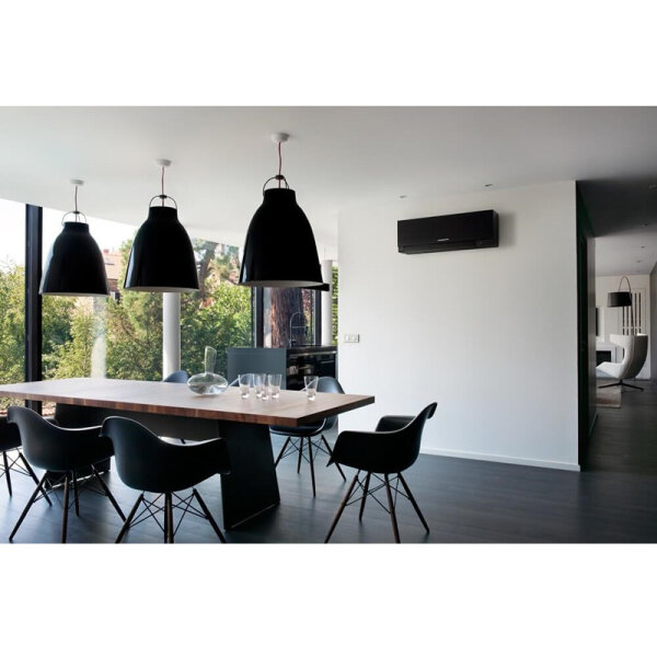Mitsubishi Electric Wandgerät Premium WiFi MSZ-EF50VGKB 5,0 kW Schwarz | Raumgröße 50 - 55 m² | R32
