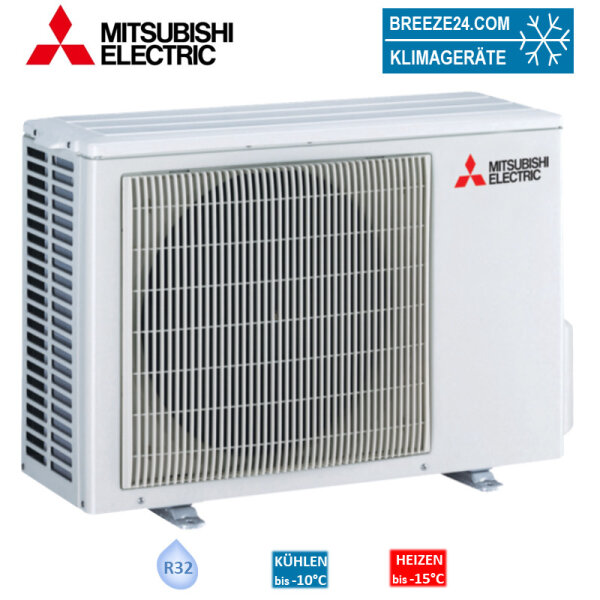 Mitsubishi Electric Außengerät 3,5 kW - MUZ-EF35VG für 1 Innengerät | 35 - 40 m² - R32