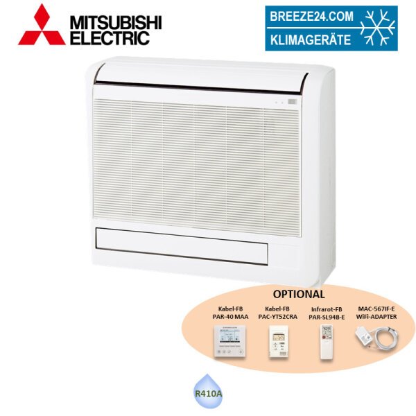 Mitsubishi Electric Truhengerät 2,8 kW - PFFY-P25VKM-E VRF Kompakt mit Design-Gehäuse R410A Klimaanlage