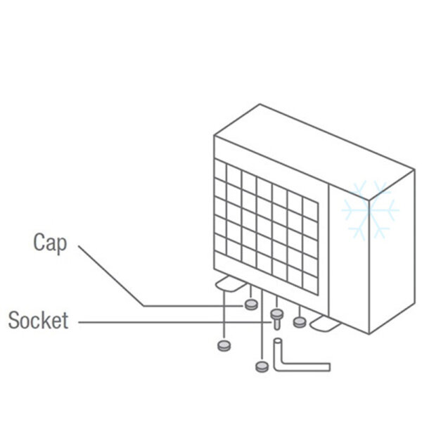 Mitsubishi Electric PAC-SG61DS-E Kondensatablaufstopfen