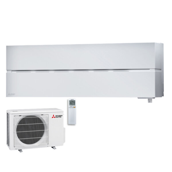 Mitsubishi Electric Set Wandgerät Diamond WiFi 2,5 kW - MSZ-LN25VG2W + MUZ-LN25VG2 25 - 30 m² | R32