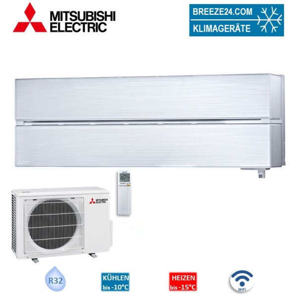 Mitsubishi Electric Set Wandgerät Diamond WiFi 3,5 kW - MSZ-LN35VG2V + MUZ-LN35VG2 35 - 40 m² | R32