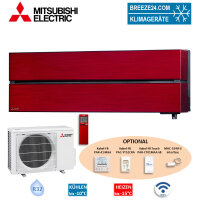 Mitsubishi Electric Set Wandgerät Diamond WiFi 2,5...