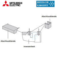 Mitsubishi Electric PAC-SF81KC-E Abschlußblende