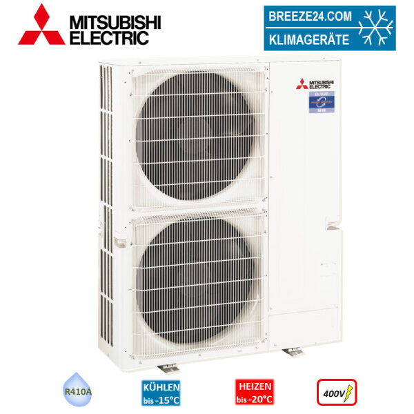 Mitsubishi Electric Aussengerät 9,5 kW - PUHZ-ZRP100YKA für 1 Innengerät | 100 - 105 m² 400V R410A