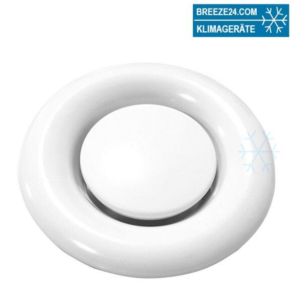 Tellerventil Abluft Stahl (DN 80 - 200)