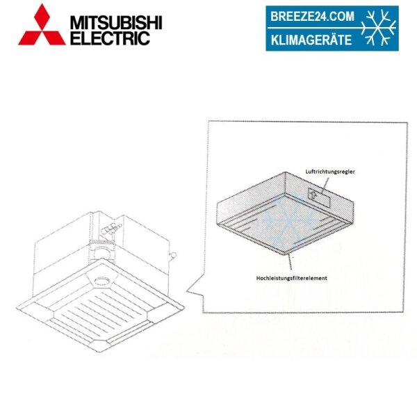 Mitsubishi Electric PAC-SH59KF-E Hochleistungsfilterelement (erfordert PAC-SJ41TM-E)