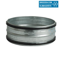 Steckverbinder für Wickelfalzrohr verzinkt (d1 80 -...