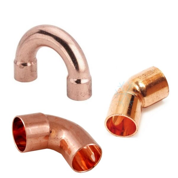 Lötbogen 45°/90°/180° verschiedene Grössen