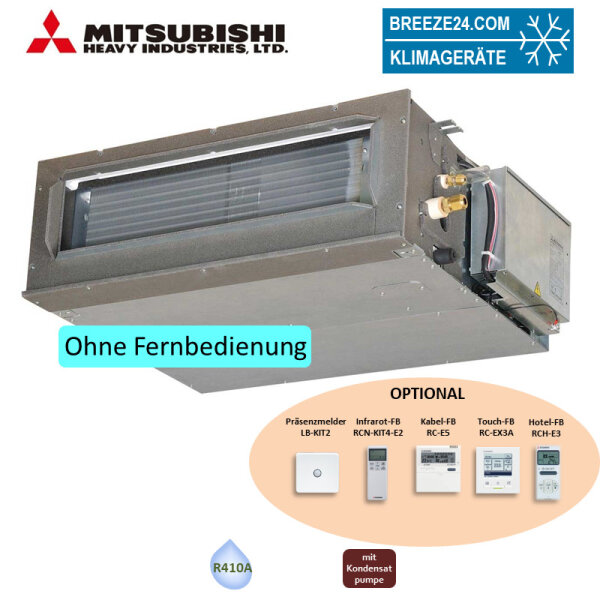 Mitsubishi Heavy KX Kanalgerät 3,6 kW - FDUM36KXE6F - R410A
