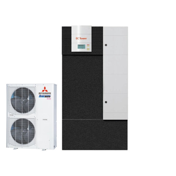 Mitsubishi Heavy Set Tower 14,0 kW - ECD181 + FDC140VSX | Raumgröße 140 - 150 m² | R410A | 400 Volt