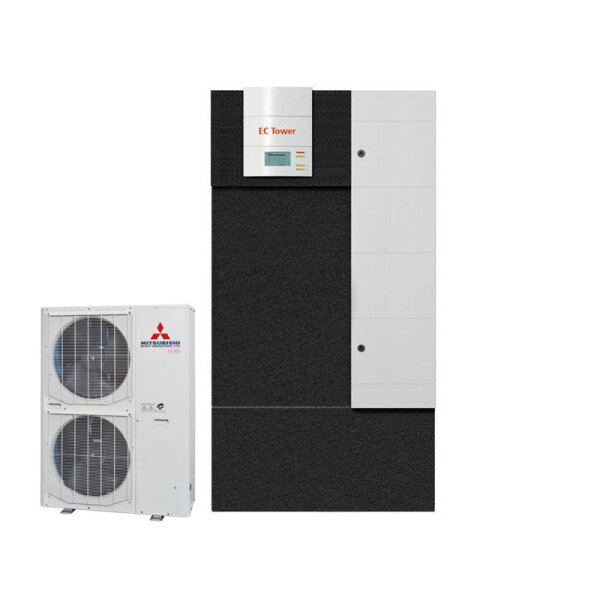 Mitsubishi Heavy Set Tower 19,0 kW - ECU181 + FDC200VSA | Raumgröße 190 - 200 m² | R410A | 400 Volt