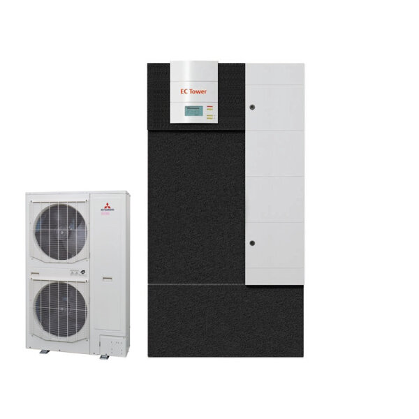 Mitsubishi Heavy Set Tower 24,0 kW - ECD251 + FDC250VSA | Raumgröße 240 - 250 m² | R410A | 400 Volt