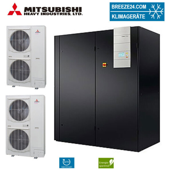 Mitsubishi Heavy Set Tower 7 - 52 kW ECU502 + 2 x FDC250VSA | Raumgröße 520 - 530 m² | R410A | 400V