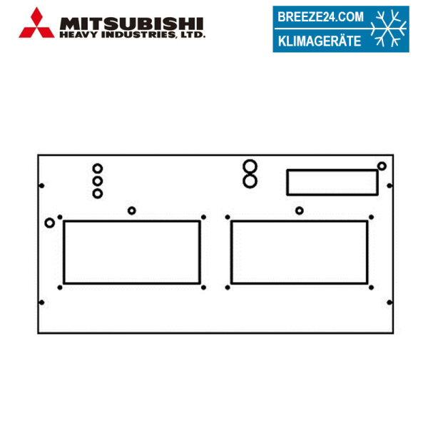 EAB3D-B Adapterblech für ECD 502 Tower