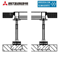Doppelbodensockel 500 mm für ECD 91/181/251/502 Tower
