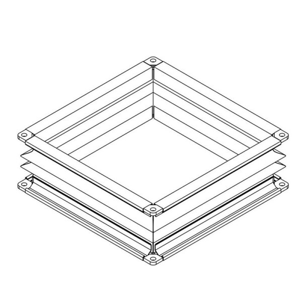 Mitsubishi Heavy EST1DU Segeltuchstutzen für EC Tower